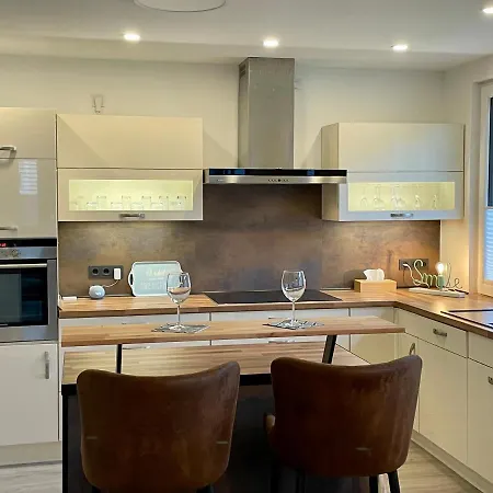 Wellnesshome Fontaneweg Mit Sauna, Terrasse Und Garten Tatil Evi Espelkamp-Mittwald